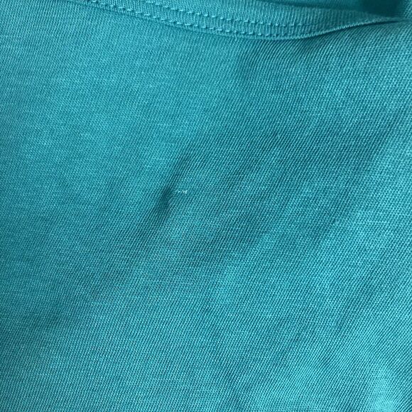 NWT J. Crew Broken-in Jersey Tiered Mini Dress Deep Patina Green Hippie Boho - Picture 13 of 13